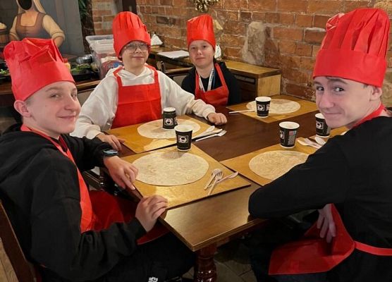 Warsztaty kulinarne klasy VIb grafika