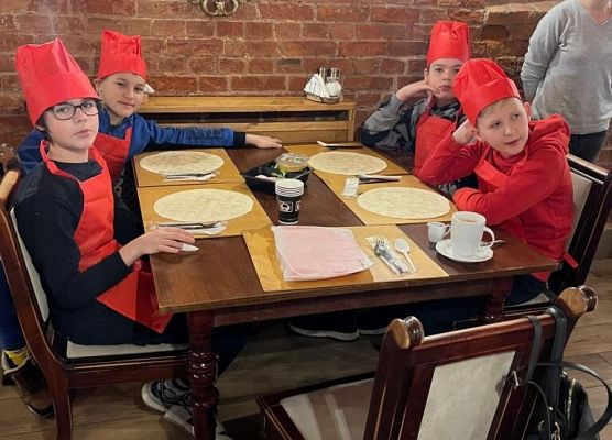 Warsztaty kulinarne klasy VIb grafika