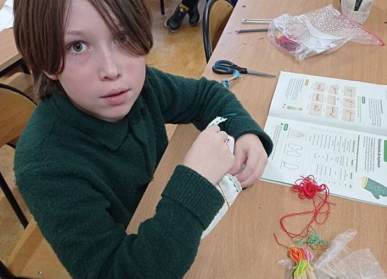 Manualne umiejętności na zajęciach z techniki w klasach IV-VI grafika