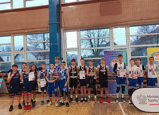 Sukces naszych koszykarzy grafika