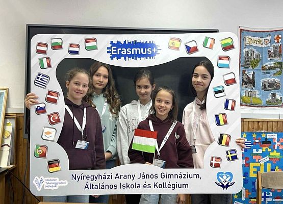 Erasmus+ „Lifelong STEM Learning for Young Learners” – mobilność w Nyíregyházie grafika
