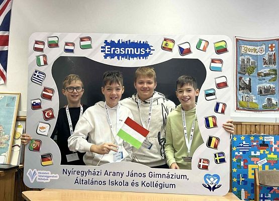 Erasmus+ „Lifelong STEM Learning for Young Learners” – mobilność w Nyíregyházie grafika