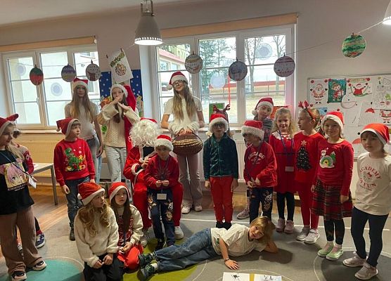 Mikołajkowi goście grafika