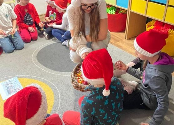 Mikołajkowi goście grafika