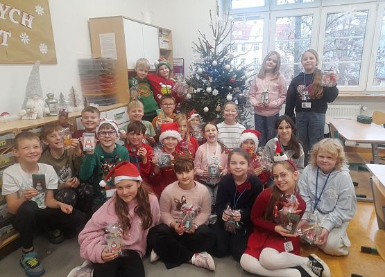 Mikołajkowi goście grafika