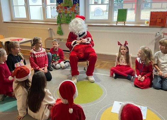 Mikołajkowi goście grafika