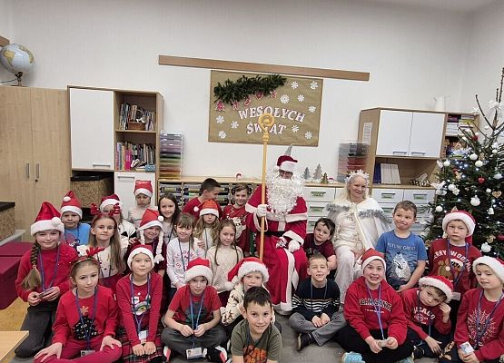 Mikołajkowi goście grafika