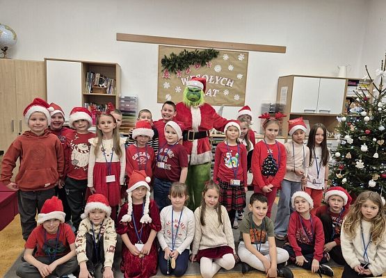 Mikołajkowi goście grafika