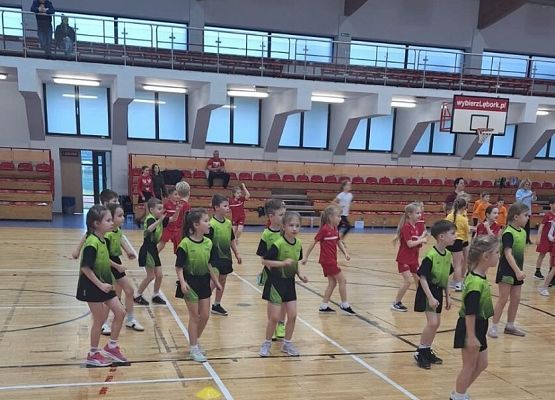 „Lęborskie pierwszaki to fajne dzieciaki” – zawody sportowe grafika