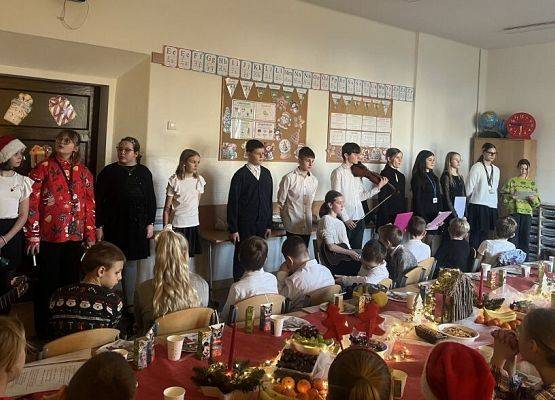 Wspólne kolędowanie grafika