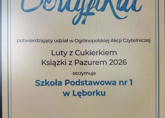 Luty z Cukierkiem, czyli „książki z pazurem” w klasie 2a! grafika