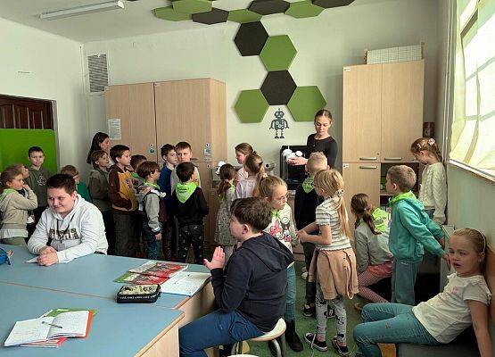 Odwiedziny przedszkolaków grafika