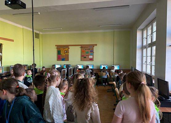 Odwiedziny przedszkolaków grafika