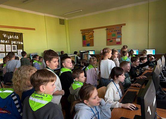 Odwiedziny przedszkolaków grafika