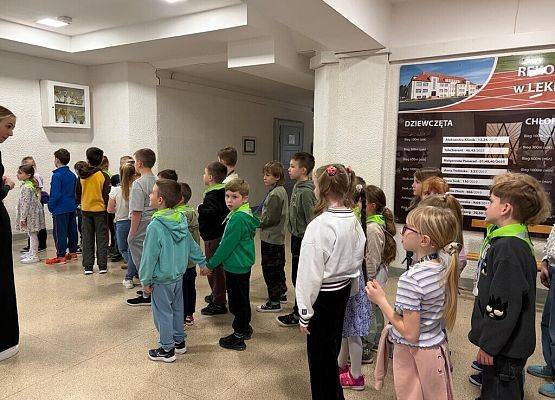 Odwiedziny przedszkolaków grafika