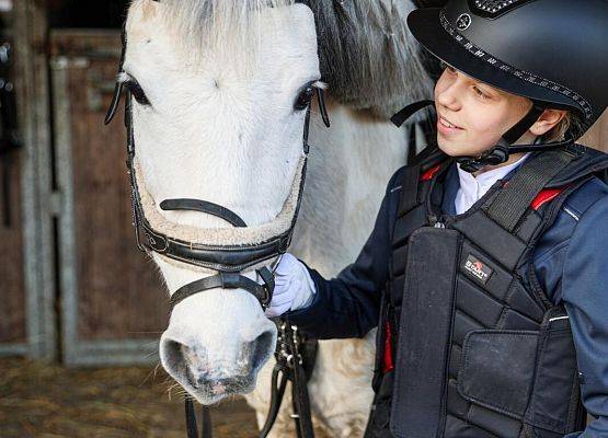 Konna pasja naszych uczennic grafika