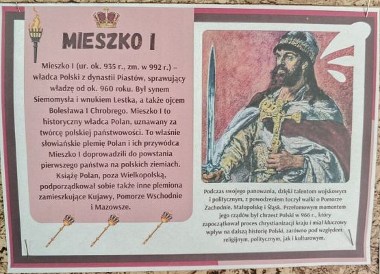 Rocznica chrztu Polski grafika
