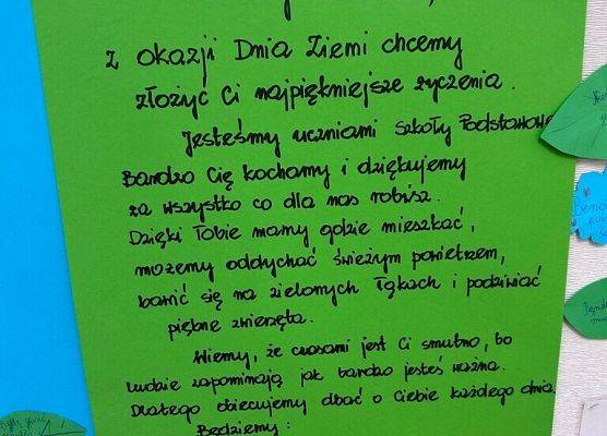Dzień Ziemi w klasach 1–3 – nauka przez zabawę grafika