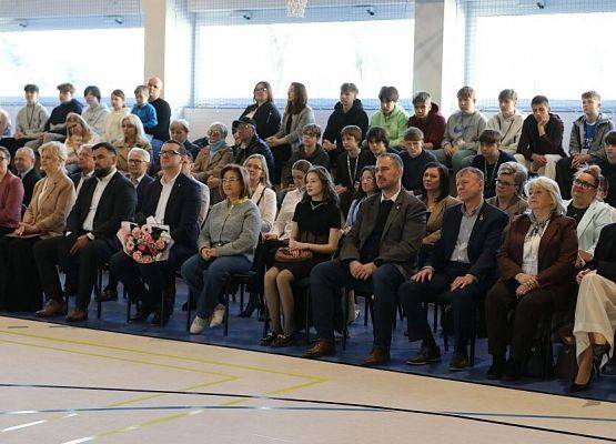 Uroczyste otwarcie hali sportowej „Olimpia” grafika