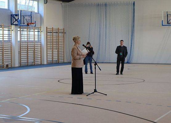 Uroczyste otwarcie hali sportowej „Olimpia” grafika