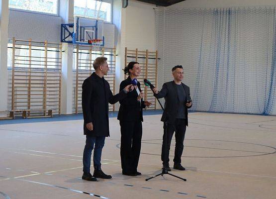 Uroczyste otwarcie hali sportowej „Olimpia” grafika