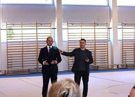 Uroczyste otwarcie hali sportowej „Olimpia” grafika