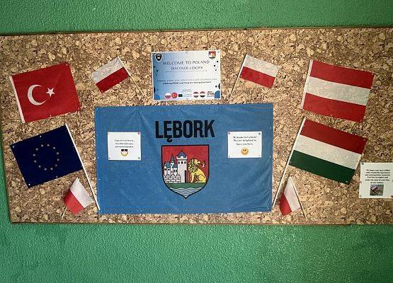 Projekt Erasmus+ w naszej szkole grafika