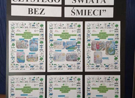 Zadbajmy o czysty świat grafika