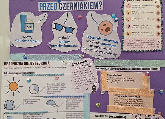Program profilaktyki czerniaka- klasy siódme w akcji! grafika